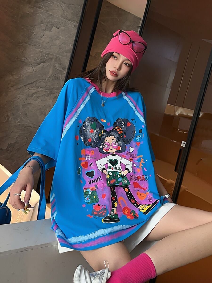 定番シンプル 美人度アップ おすすめ 好感度UP カジュアル 全4色 半袖 Tシャツ <S-11126>