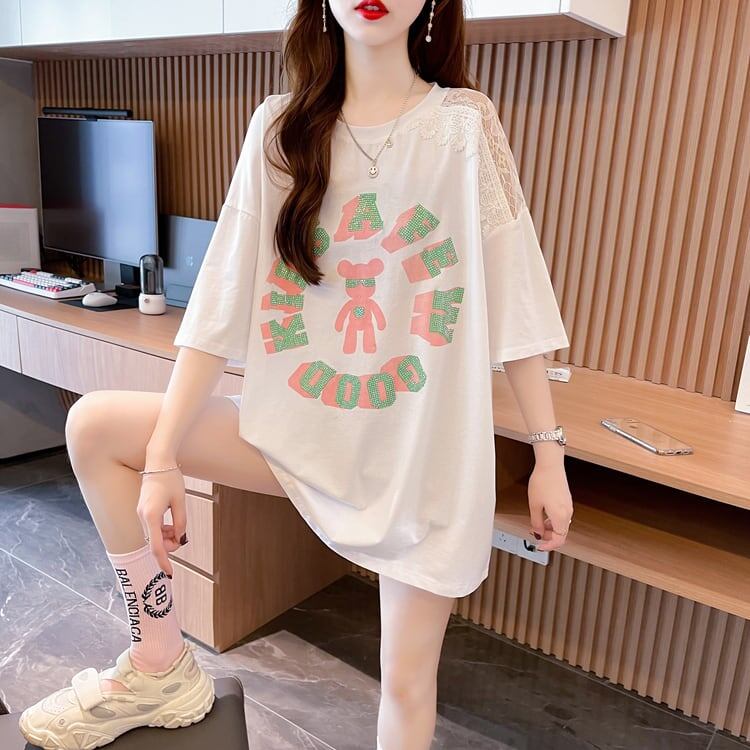 【半額!期間限定!!】美人度アップ スウィート ファッション 半袖シャツ<S-6632>