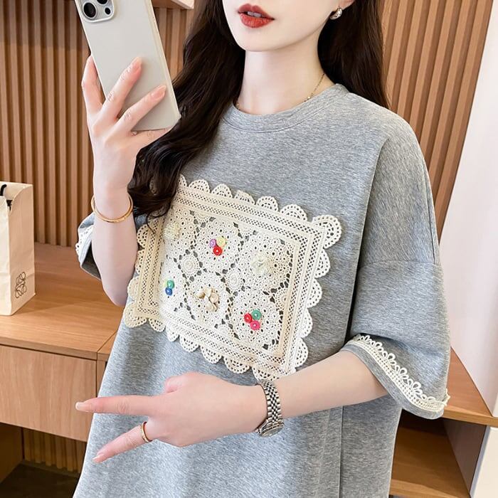 好感度UP 絶対流行 売れ筋 早い者勝ち カジュアル Tシャツ<S-11348>