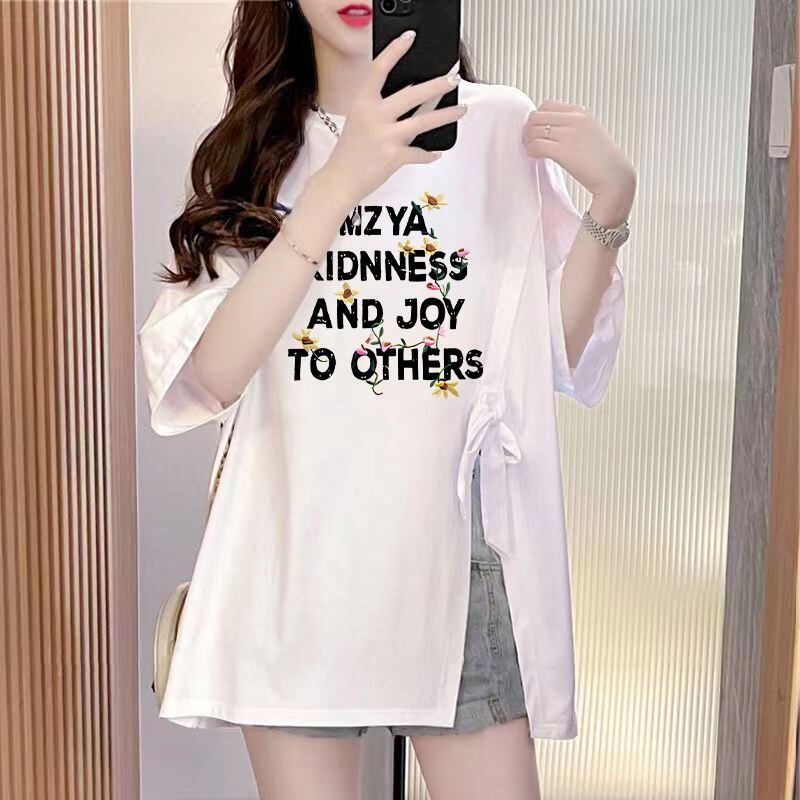 売れ筋 早い者勝ち 絶対流行 カジュアル 2色選択 Tシャツ<S-11608>