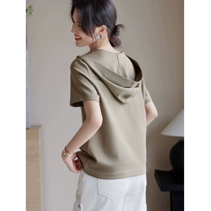 着回し力抜群 レイヤード風 ファッション Tシャツ<S-8345>