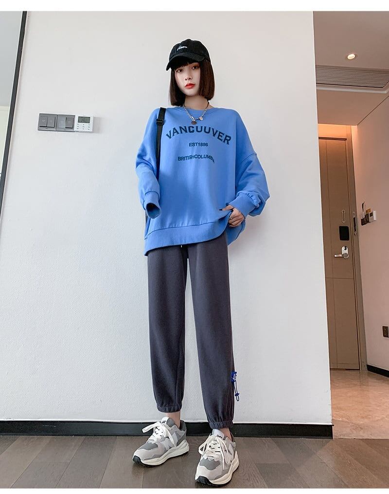 ゆったり感アップ ハイウエスト 美感いっぱい テーパードパンツ ボトムス<S-2534>