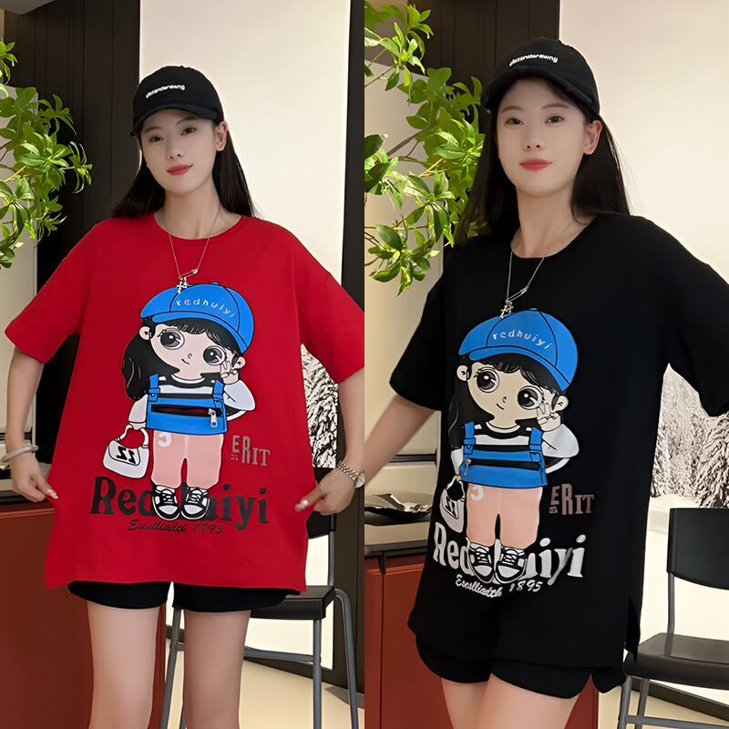 定番シンプル 好感度UP 海外トレンド カジュアル 全3色 半袖 Tシャツ <S-11266>
