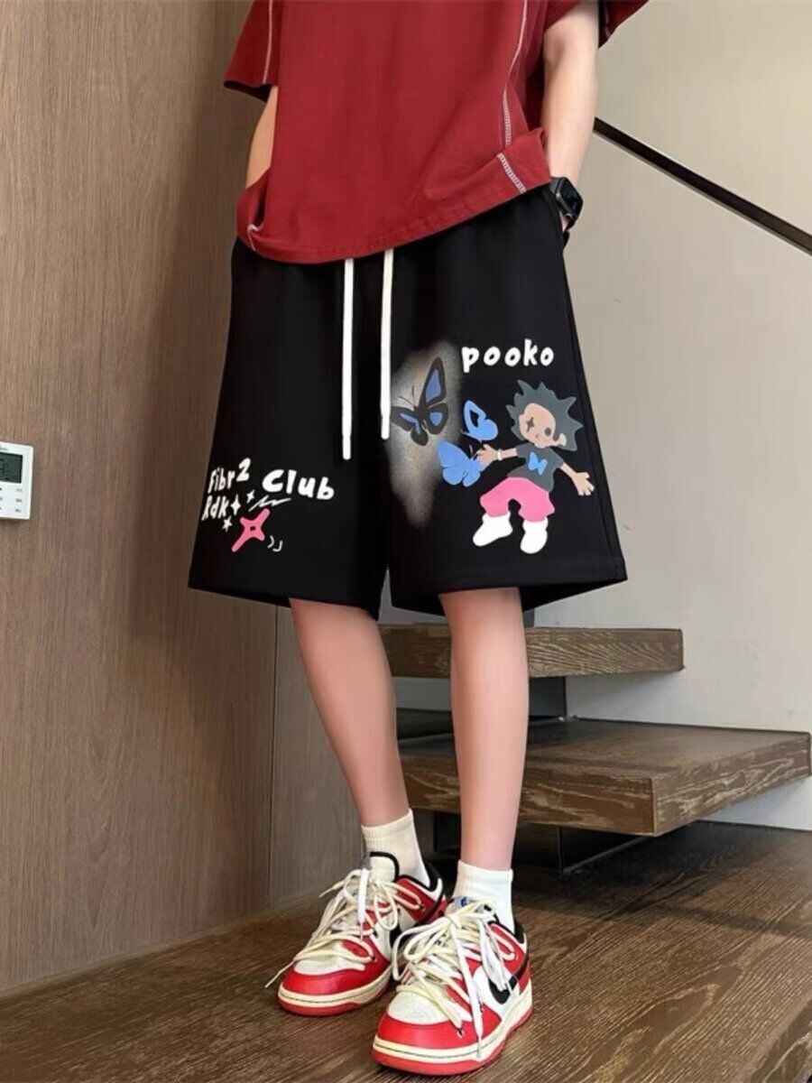 個性派 ゆったり感アップ 軽い生地が夏にぴったり! スタイリッシュさ ハイウエスト 全2色 パンツ <S-11163>