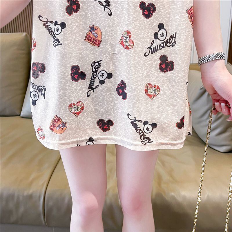 【半額!期間限定!!】売り切れ必至 アバンギャルド カジュアル プリント 半袖Tシャツ<S-8577>