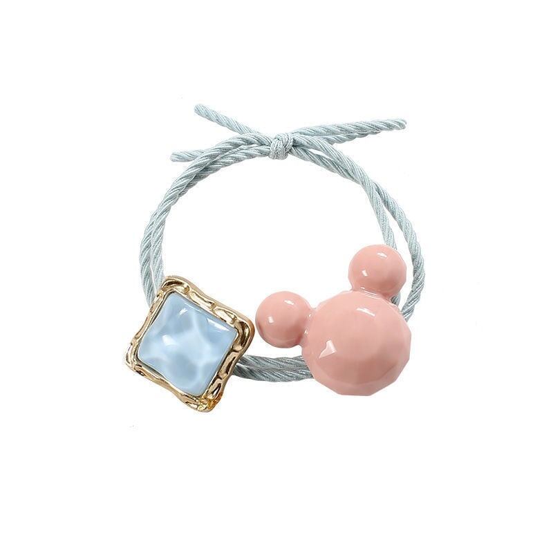 スタイリッシュ シュシュ 一目惚れ カチューシャ アクセサリー<S-3327>