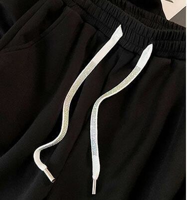 新商品 ホットダイヤモンド 絶対欲しい 切り替え 半袖 Tシャツ ショートパンツ セットアップ<S-8864>