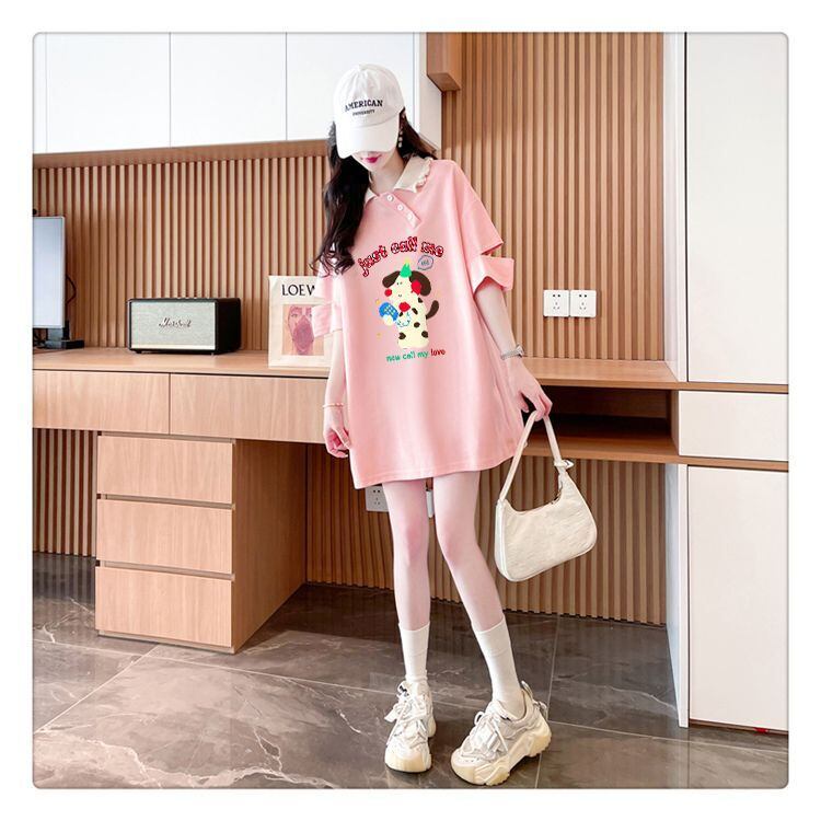 海外トレンド カジュアル 好感度UP 全3色 半袖 Tシャツ <S-11197>