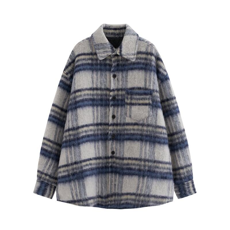 絶対欲しい シンプル ファッション ルーズ アウター<S-6368>
