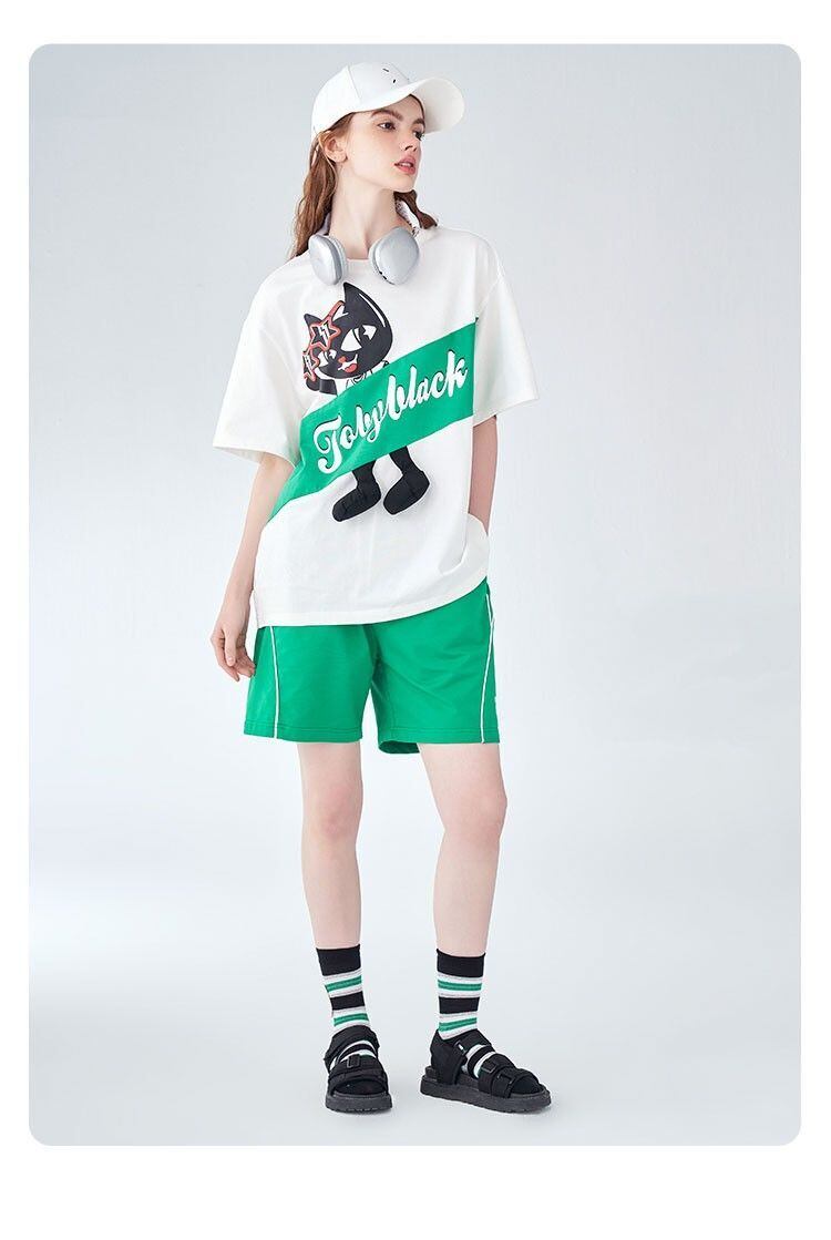 絶対欲しい 絶対流行 今季マストバイ 早い者勝ち カジュアル 2色選択 Tシャツ<S-11658>