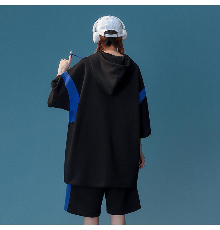 早い者勝ち カジュアル 絶対流行 半袖Tシャツⅹパンツセット<S-6534>