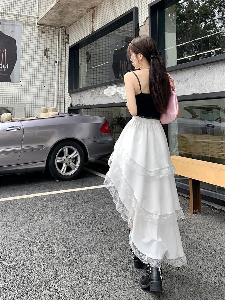 美人度アップ デートにぴったり 主役級 女性力を高める 無地 ハイウエスト スカート ボトムス<S-11310>