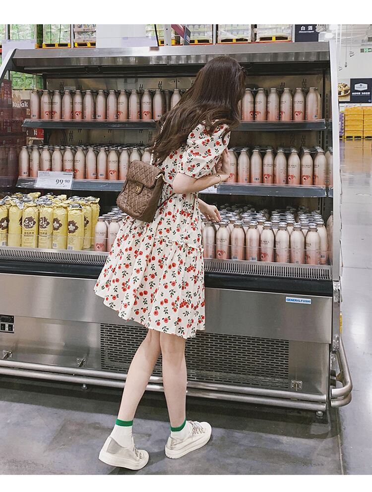 女子マスト 大注目 合わせやすい 上品 レース 切り替え ワンピース<S-11913>