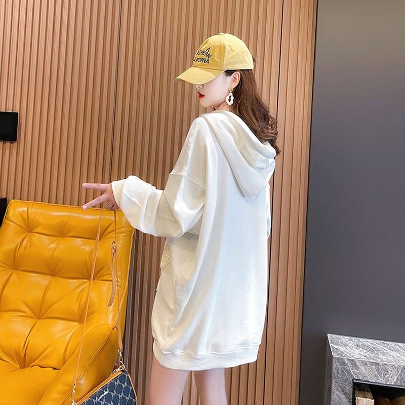 オシャレ大人可愛い合わせやすいパーカー