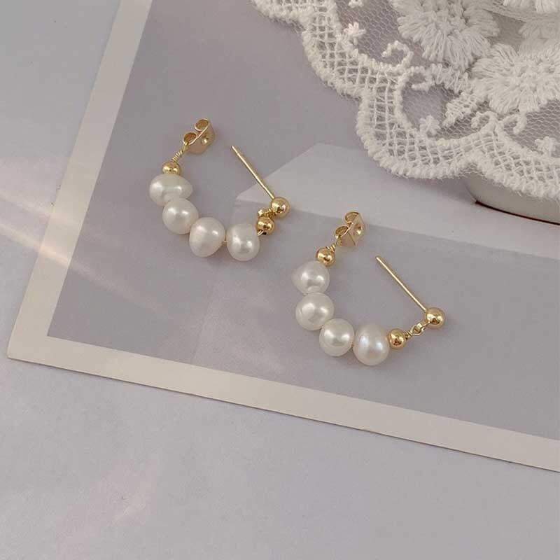 レトロ 清純甘くて女子力UP 好感度満載 イアリング アクセサリー<isf-2807>
