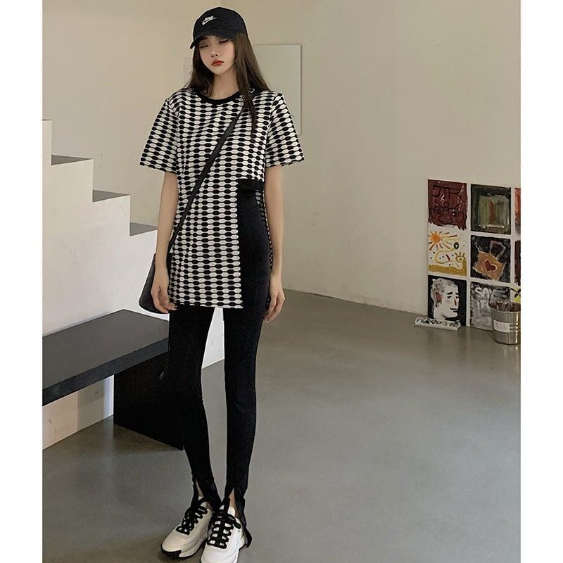 話題沸騰中 存在感抜群 上質 トレンドアイテム 個性派 着心地良い 半袖 Tシャツ <S-9287>