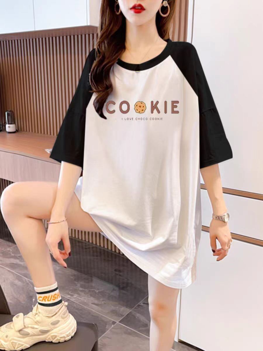 話題沸騰中 プリント 4色選択可 Tシャツ カットソー<S-8276>
