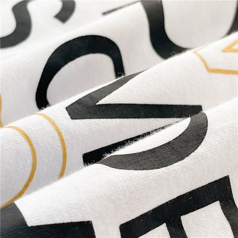 スタイリッシュ プリント 一目惚れ Tシャツ カットソー<S-3307>