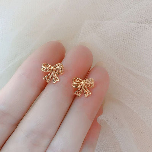 清純甘くて女子力UP 美感いっぱい ピアス アクセサリー<S-12749>