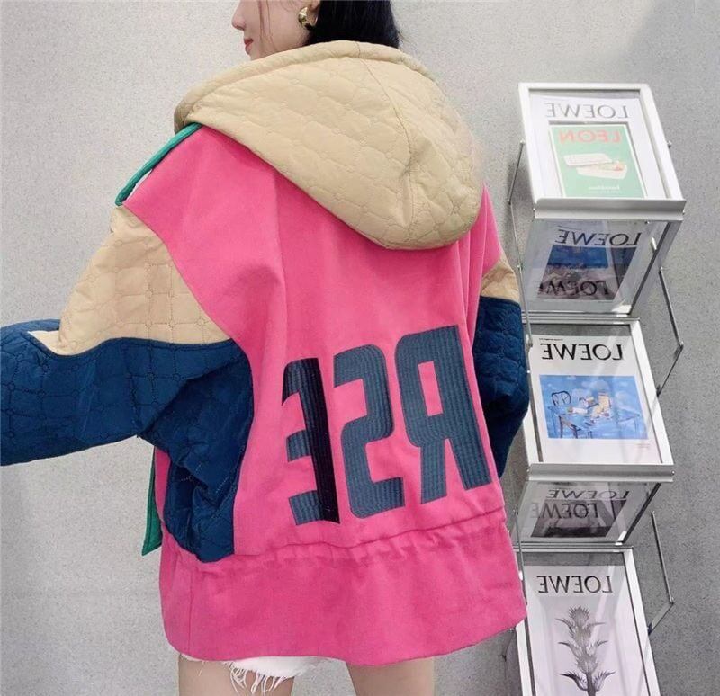 超人気 個性派 ファッション 裏起毛 厚 コート<S-5770>