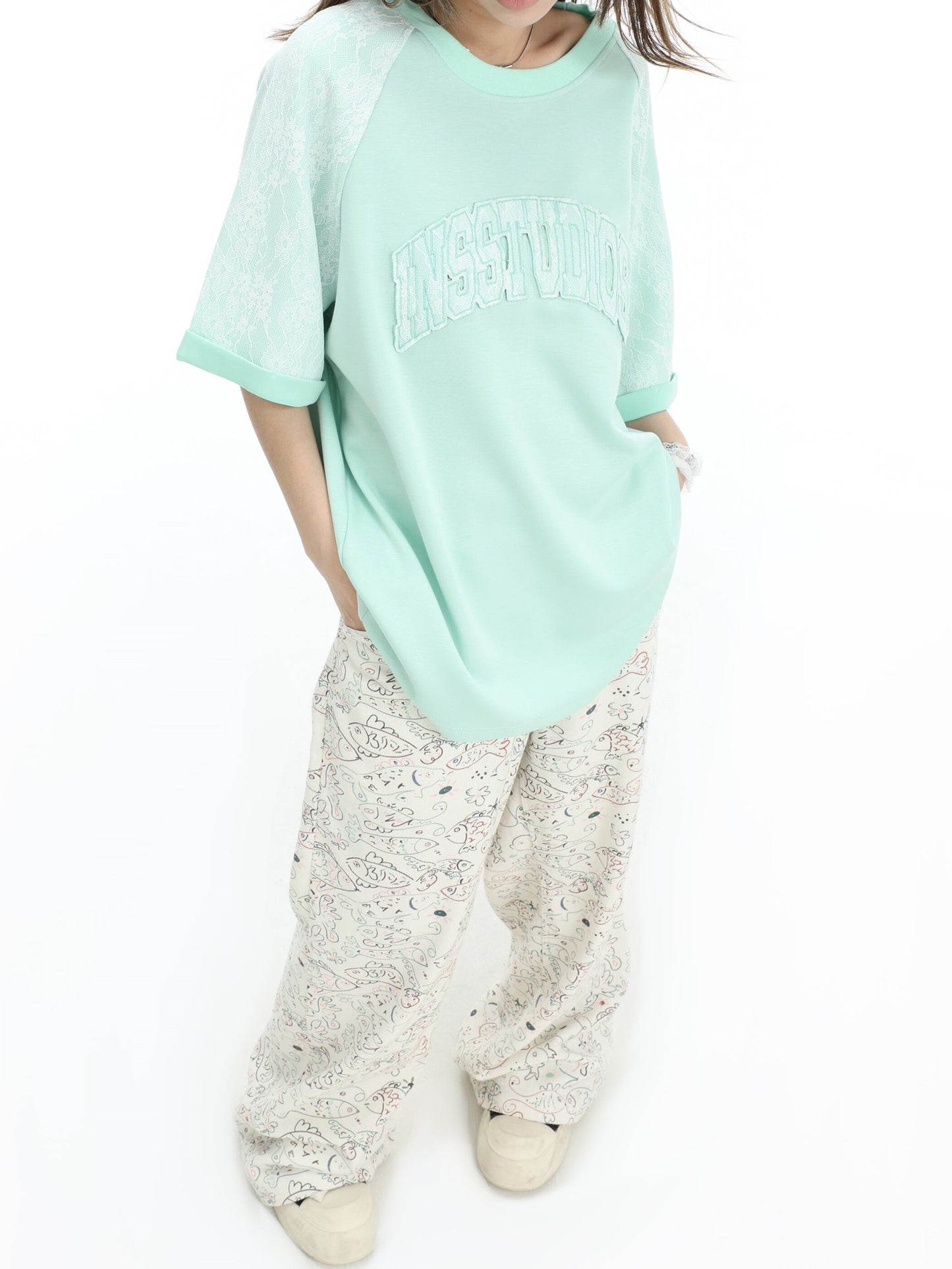 定番シンプル 好感度UP 海外トレンド カジュアル 全3色 半袖 Tシャツ <S-11542>
