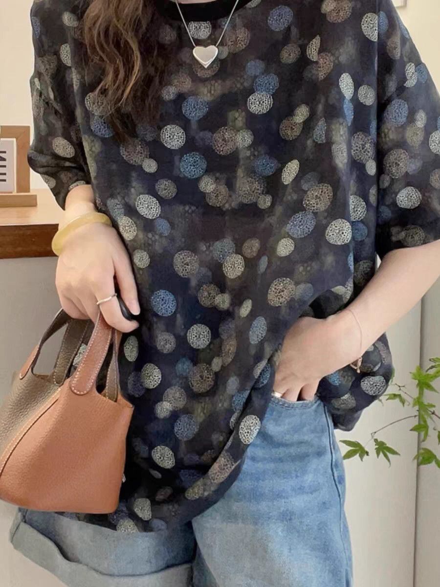 売れ筋 売り切れ必至 着回し力抜群 全2色 Tシャツ <S-12001>