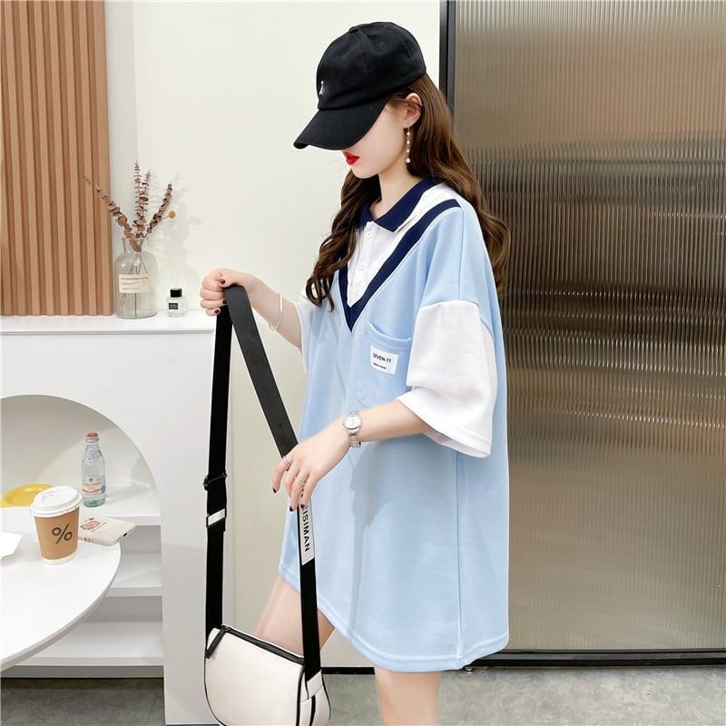 着心地抜群 切り替え 女性力を高める Tシャツ カットソー＜S-3299＞