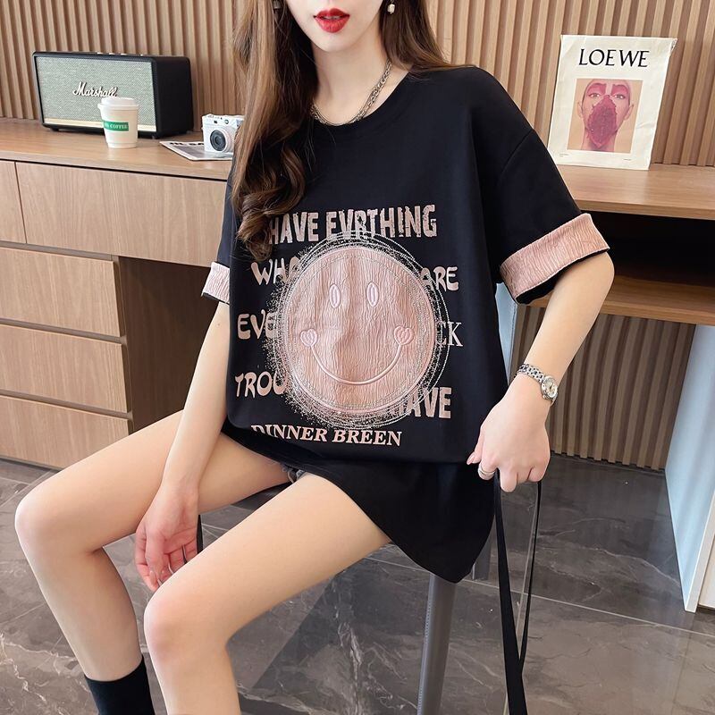 大好評 カジュアル 絶対欲しい キュート プリント全3色 半袖Tシャツ カットソー ＜S-8600＞