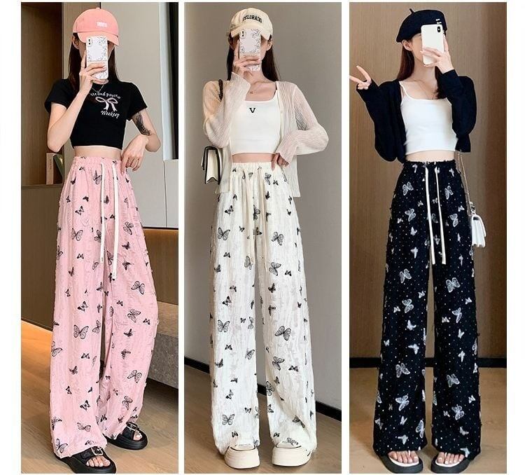 オシャレ 切り替え デザイン 三色 スウェット ジョガーパンツ <S-11936>