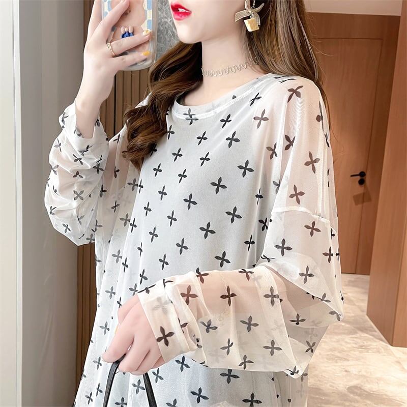 着心地抜群 ラウンドネック 女性力を高める Tシャツ カットソー＜S-3045＞