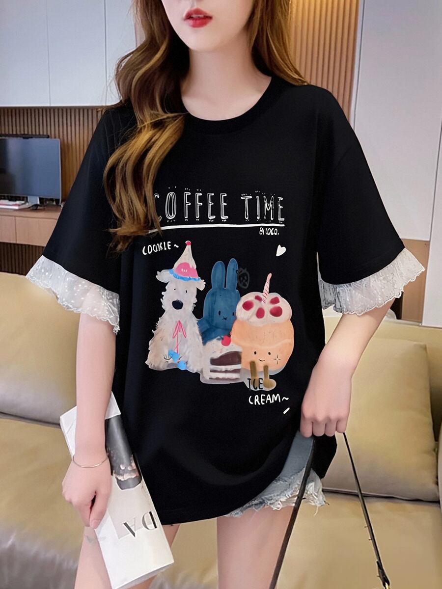 今季マストバイ 美人度アップ 大好評 好感度UP カジュアル 全4色 半袖 Tシャツ ＜S-11349＞