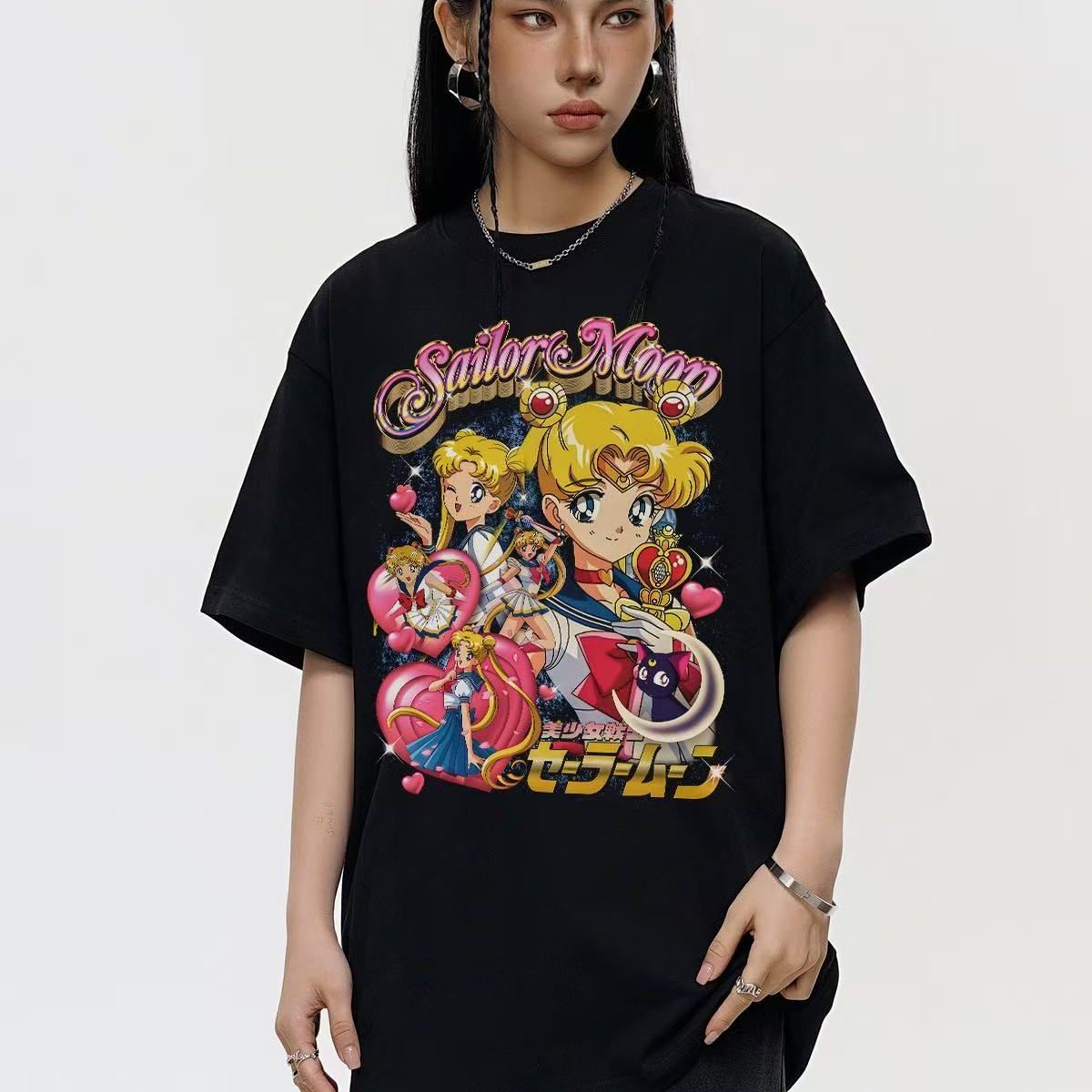 プリント 可愛い 半袖 Tシャツ S-13230