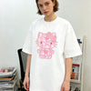 ゆったり 体型カバー ファッショ 半袖  Tシャツ S-13228