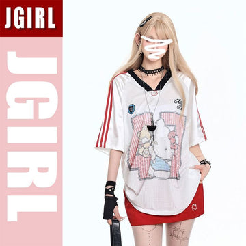 人気アイテム カジュアル プリント シンプル Tシャツ S-13253