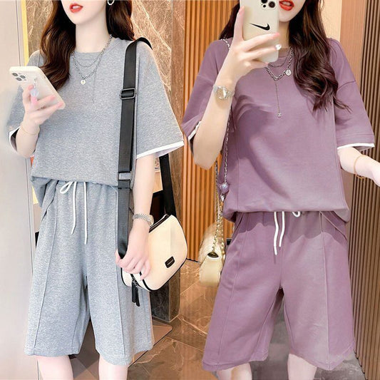 定番シンプル 半袖Ｔシャツⅹパンツセット全4色 カジュアル <S-8732>