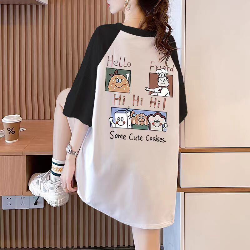 話題沸騰中 プリント 4色選択可 Tシャツ カットソー＜S-8276＞