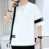 男女兼用 大人気 シンプル Tシャツ & ショーツ セットアップ MO-80020