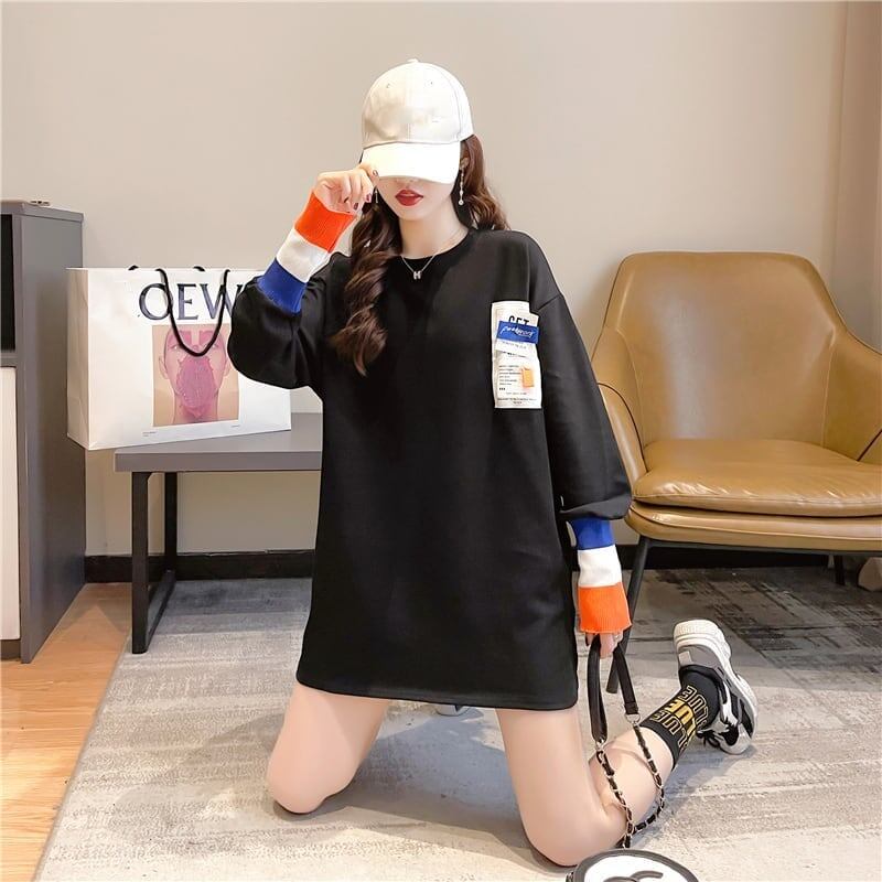美感いっぱい 切り替え 好感度満載 プリント Tシャツ カットソー＜S-3669＞