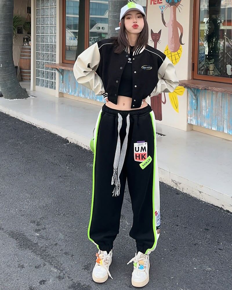 絶対欲しい ファッション 個性派 スポーツパンツ<S-5847>