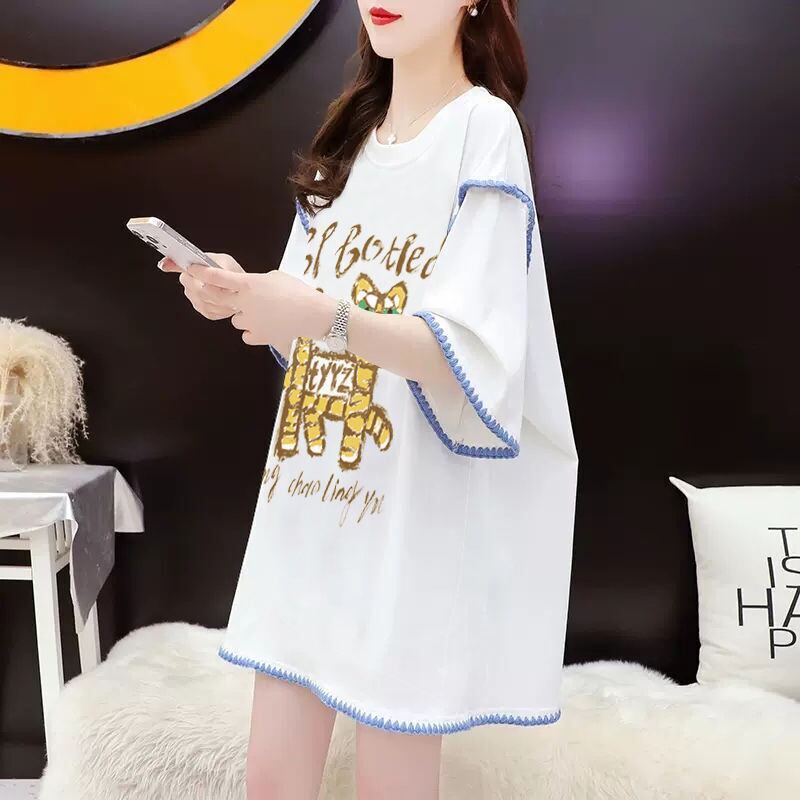 売り切れ必至 カジュアル アバンギャルド プリント全2色 半袖Tシャツ カットソー ＜S-8561＞