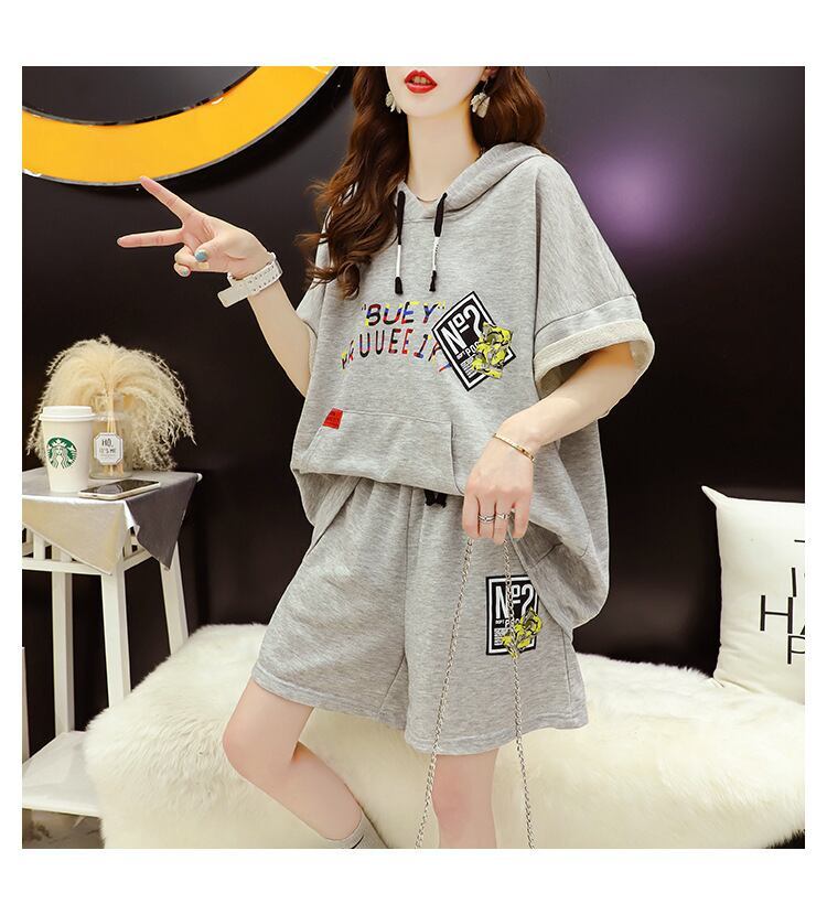 ベストセラーアイテム！ ファッション 肌触り抜群 カジュアル 半袖 Tシャツ ショートパンツ セットアップ ＜S-9109＞