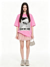 大人気 ゆったり プリント カジュアル Tシャツ S-13291