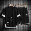 男女兼用 大人気 シンプル Tシャツ & ショーツ セットアップ MO-80020