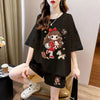 売れ筋 プリント Tシャツ & ショーツ セットアップ S-13244