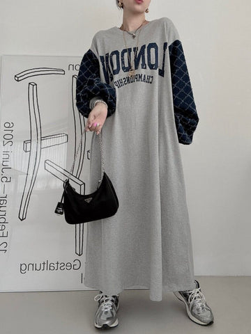 定番シンプル プラスベルベット ファッション 4色 長袖 ニット セーター <S-10383>