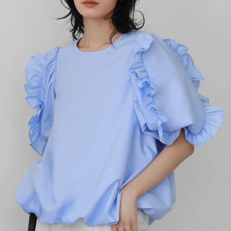 主役級 好感度UP 海外トレンド カジュアル 全3色 半袖 Tシャツ ＜S-11935＞