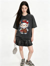 大人可愛い ゆったり シンプル カジュアル Tシャツ S-13287