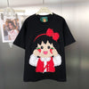 ゆったり ファッション プリント カジュアル Tシャツ S-13297