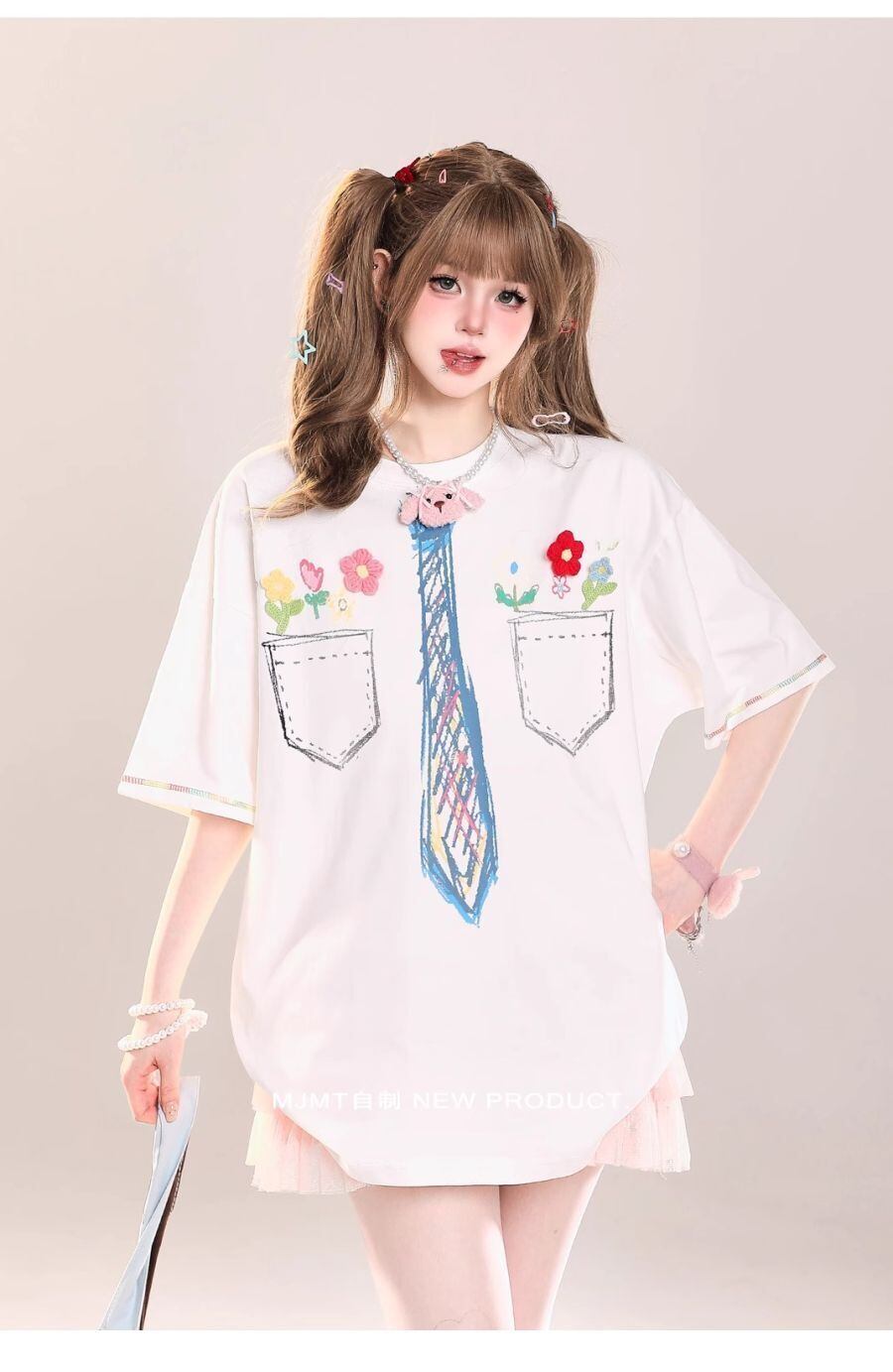 定番シンプル 絶対流行 今季マストバイ 早い者勝ち カジュアル 2色選択 Tシャツ<S-11664>