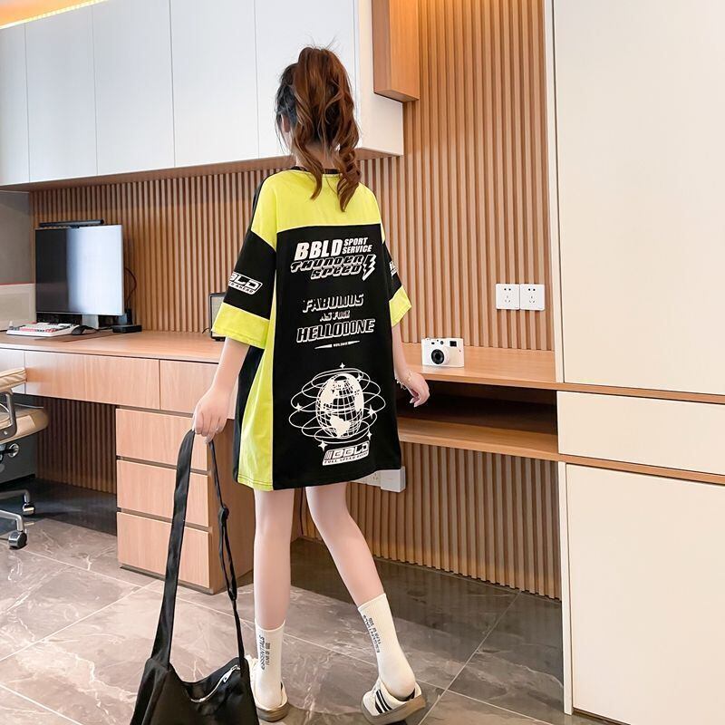 おすすめ 早い者勝ち 絶対流行 カジュアル 2色選択 Tシャツ<S-11582>